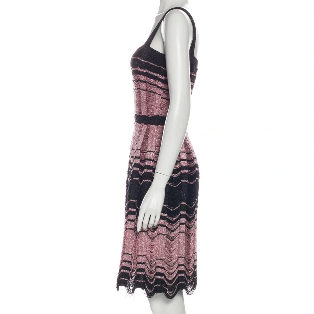 Missoni pink and Black Striped Dress - Picture 2 of 3